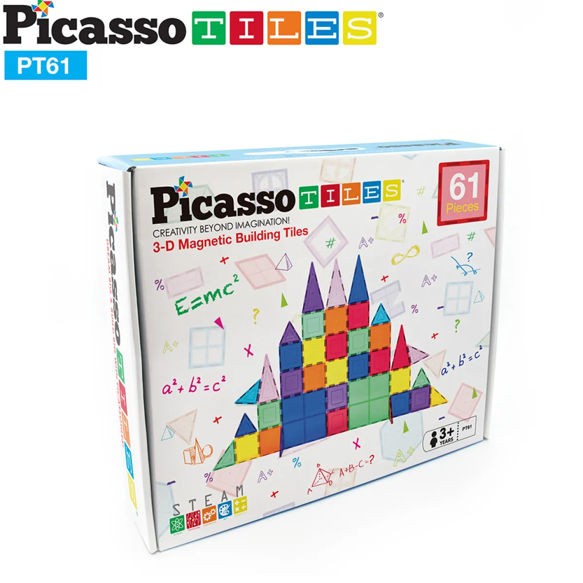 61 bitar*Picasso Tiles Clearance