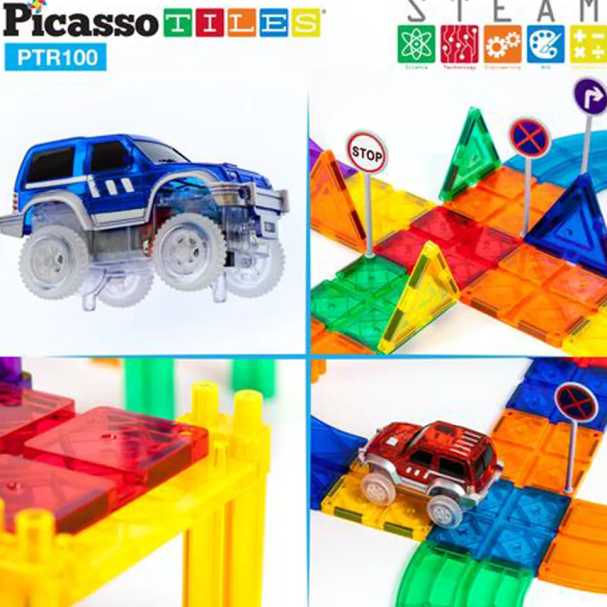 100 bitars*Picasso Tiles Outlet