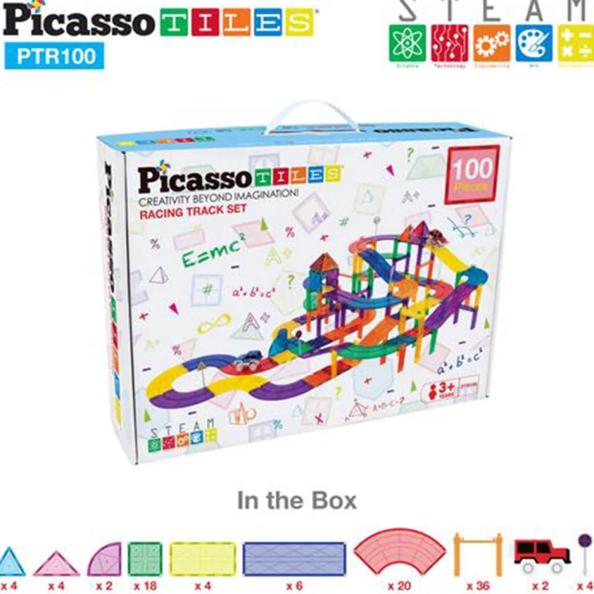 100 bitars*Picasso Tiles Outlet