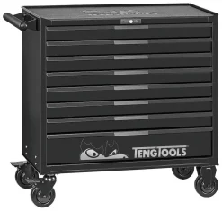 8 Låd Svart Bred*Teng Tools Online