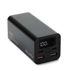 20000 mAh 65W PD Laddare Svart*Champion Online