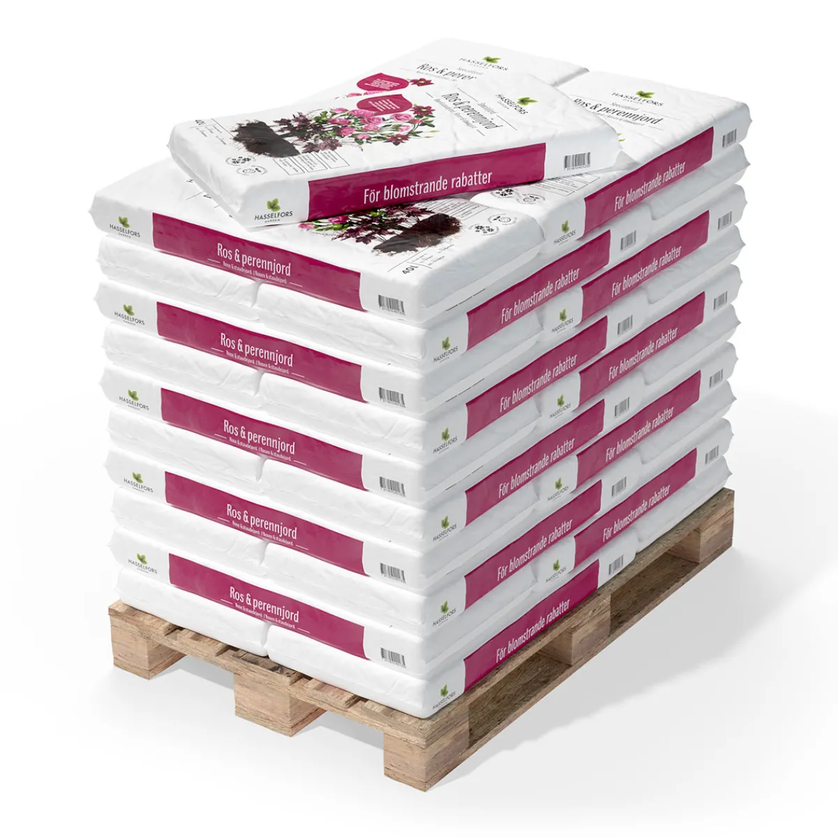 48 X 40 L Kompostberikad För Rosor*Hasselfors Garden Best