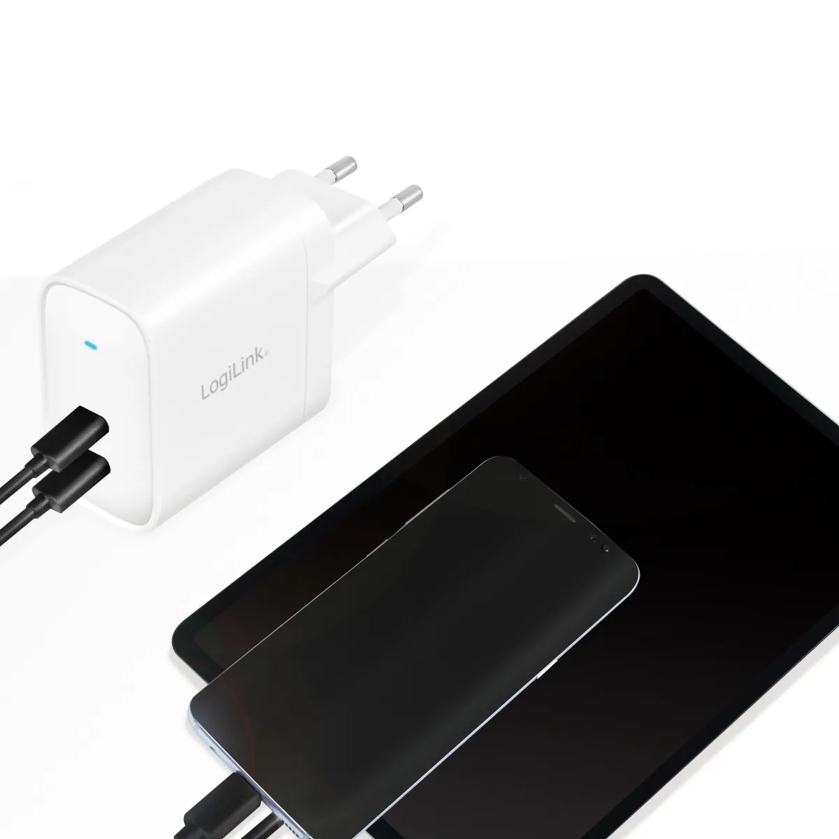 2 x USB-C PD 40W GaN*LogiLink Online