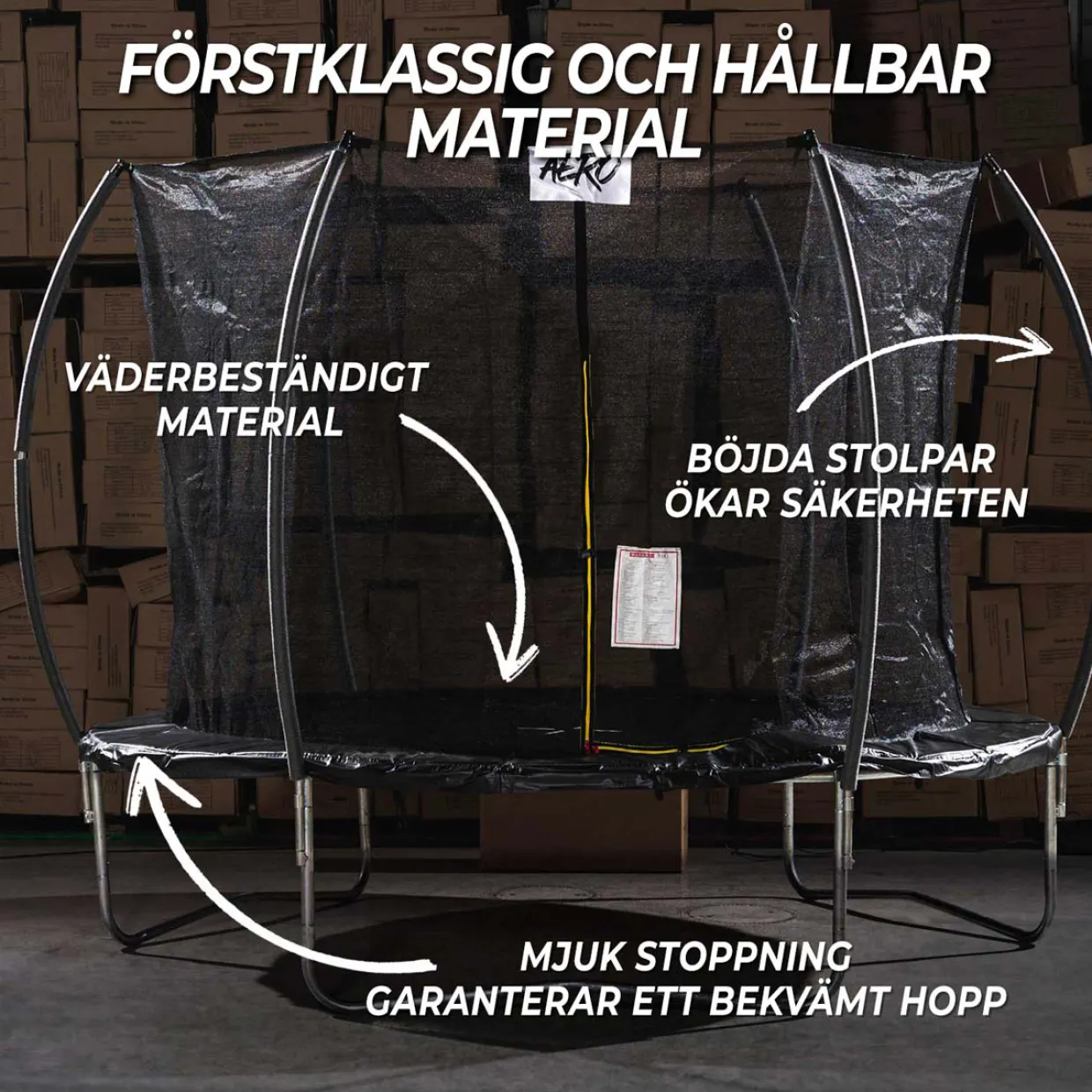 Aero med Skyddsnät 3,96 m