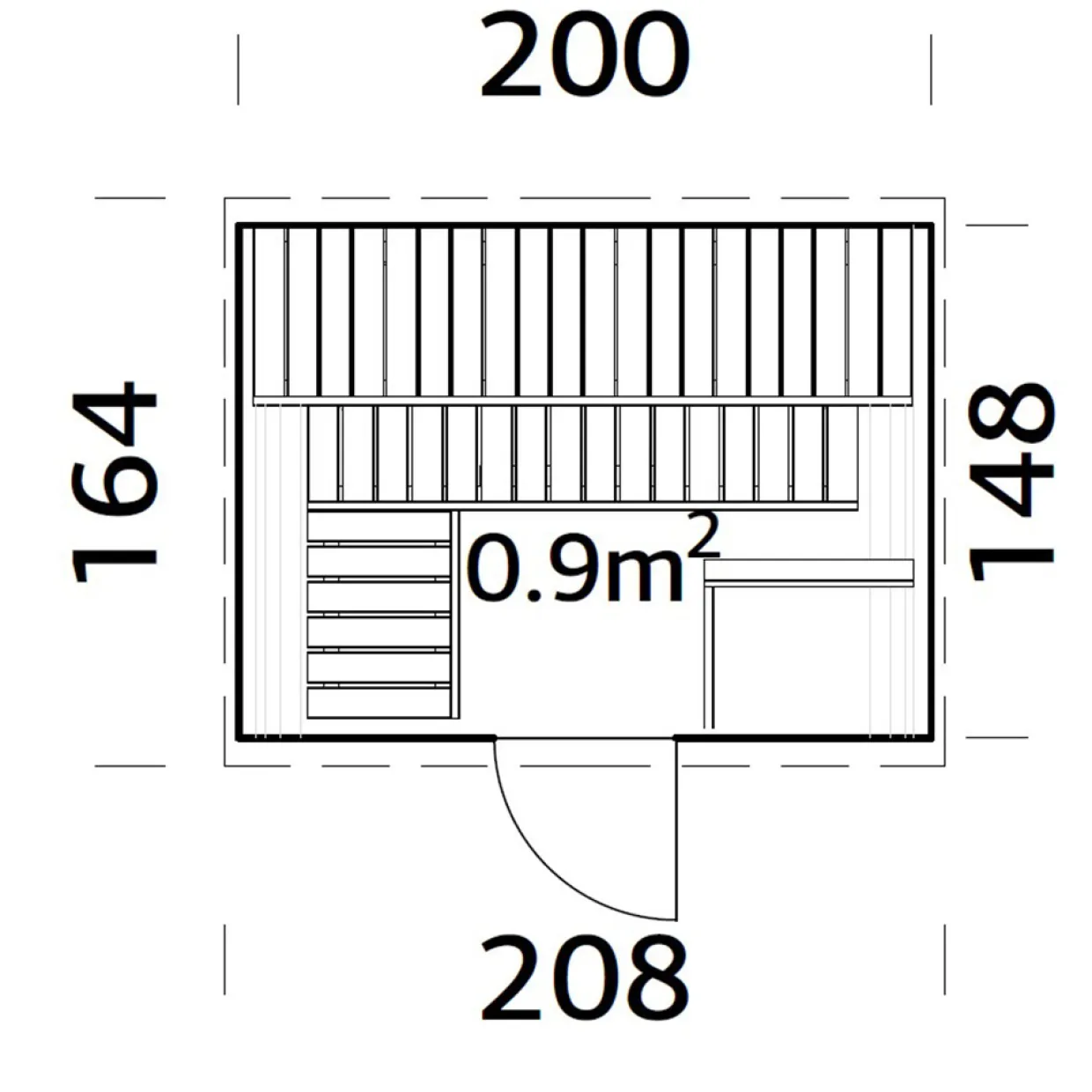 Anita 0,9 m2