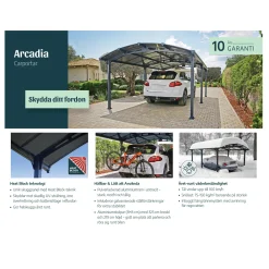Arcadia I Metall 3,6x4,5 m*Canopia by Palram Hot