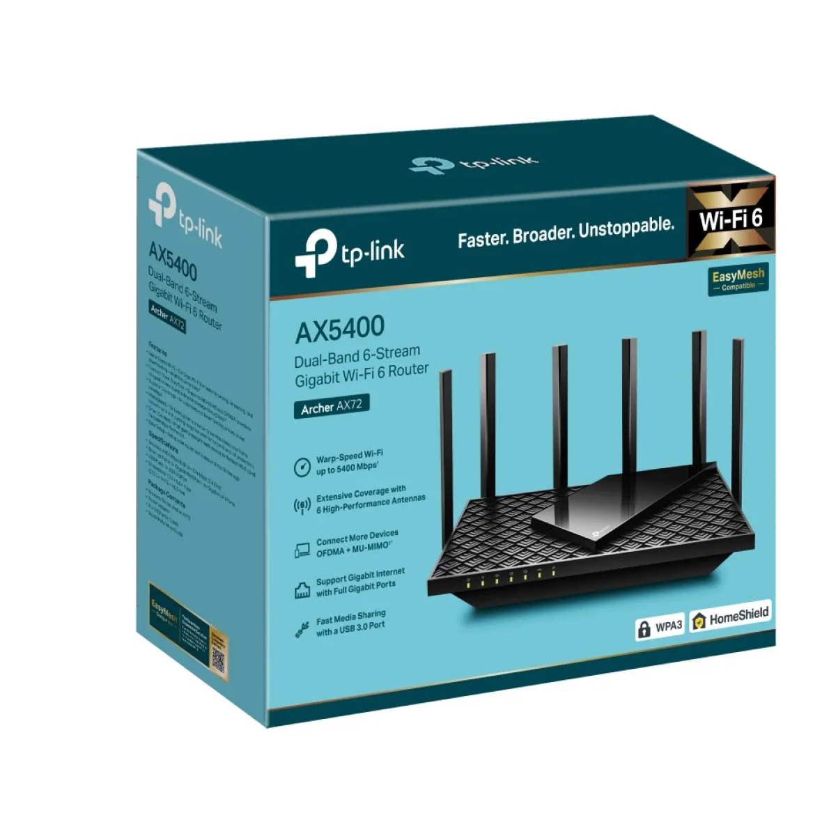 Archer AX72 Dual-Band Gigabit Wi-Fi 6*TP-Link Discount