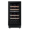 Arctic Collection 40D Fullglass Svart Inbyggbar med 2 Zoner*Cavin Outlet