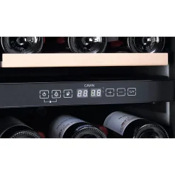 Arctic Collection 40D Fullglass Svart Inbyggbar med 2 Zoner*Cavin Outlet