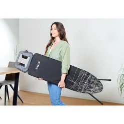 Argenta Strykbord Svart med Justerbar Höjd*Taurus