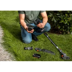 Aspire S20 Utan Batteri & Laddare Inkl. Teleskopskaft*Husqvarna Outlet