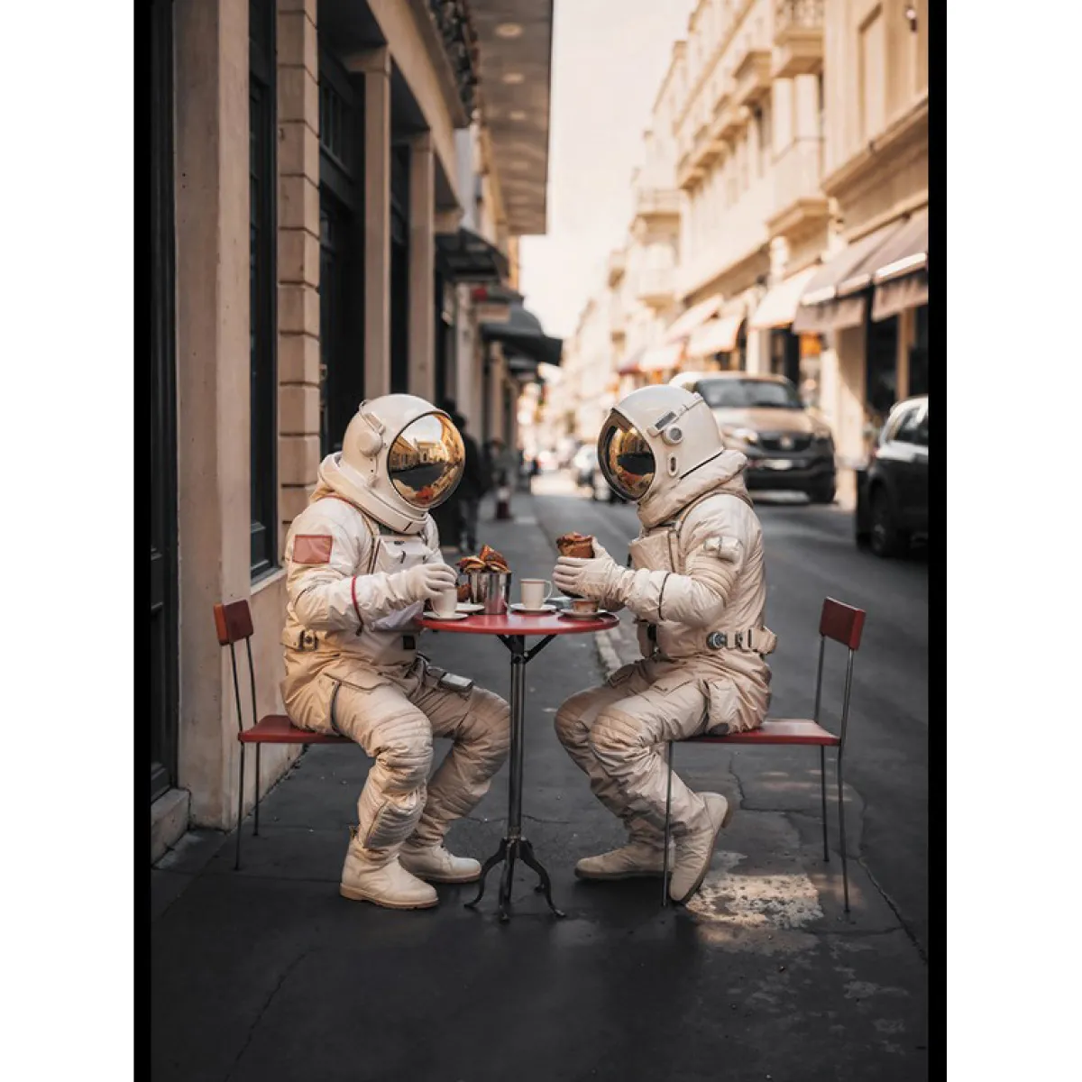 Astronauts Getting Coffee*Gallerix Hot