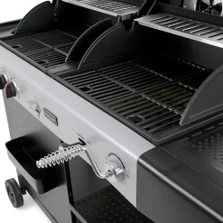 Aurora Kombinationsgrill med Sidobrännare & Rostfria Brännare*Metalcraft Best