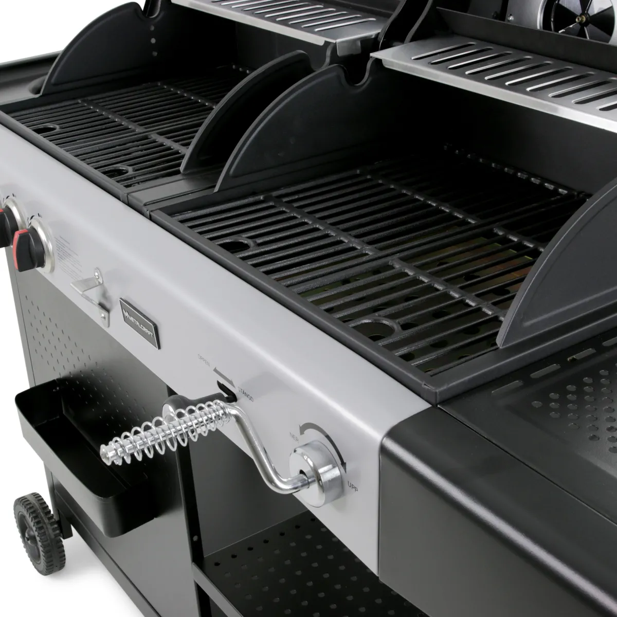 Aurora Kombinationsgrill med Sidobrännare & Rostfria Brännare*Metalcraft Best