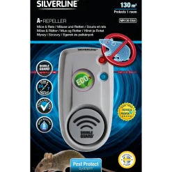 Avskräckare MR130 DG4 med A-Guard Ultraljud & Electro Pulse*Silverline Outlet