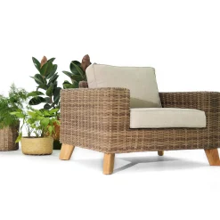 Bahamas Utomhusfåtölj i Konstrotting, Aluminium & Teak*LifestyleGarden Hot