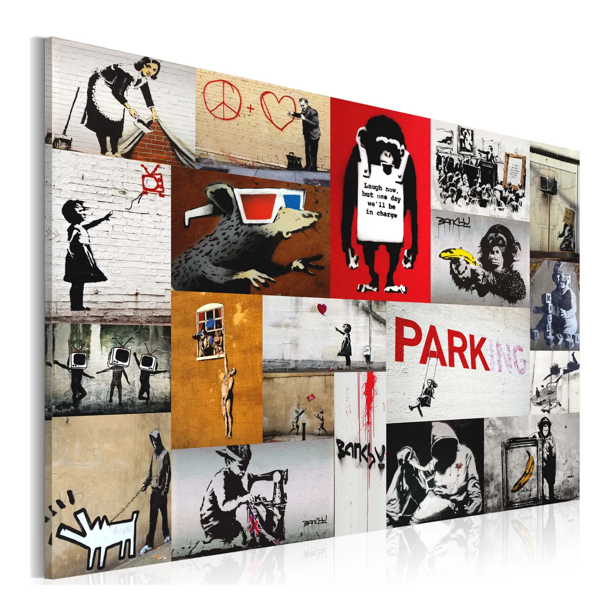 Banksy Collage*Arkiio Online