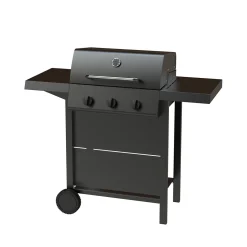 Barbeque 3 Brännare Svart*Dose Outlet