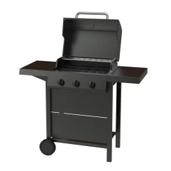 Barbeque 3 Brännare Svart*Dose Outlet