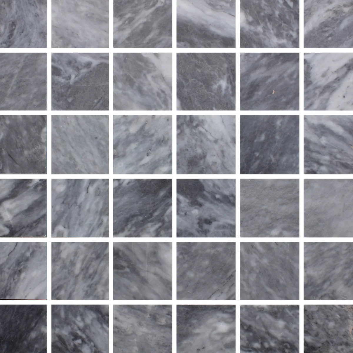 Bardiglio Nuvolato Grå Honed 5x5 cm*Arredo