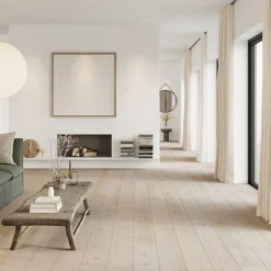 Bastion Furu, Platsmatta Trä/Natur Med G5 Klicklås*Moland Discount