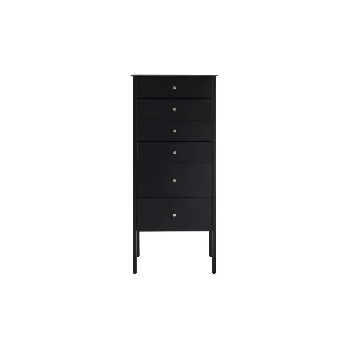 Benjamin Svart Förvaringsmöbel 50x115x35 cm*In Living Outlet