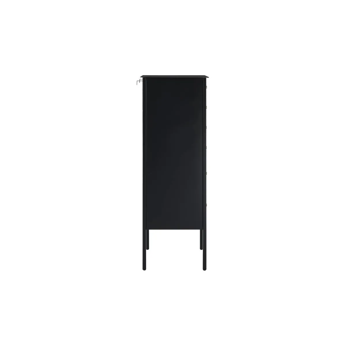 Benjamin Svart Förvaringsmöbel 50x115x35 cm*In Living Outlet