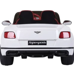 Bentley 2 Personer 2x6 V Eva-hjul Speed Vit*Nordic Play Clearance