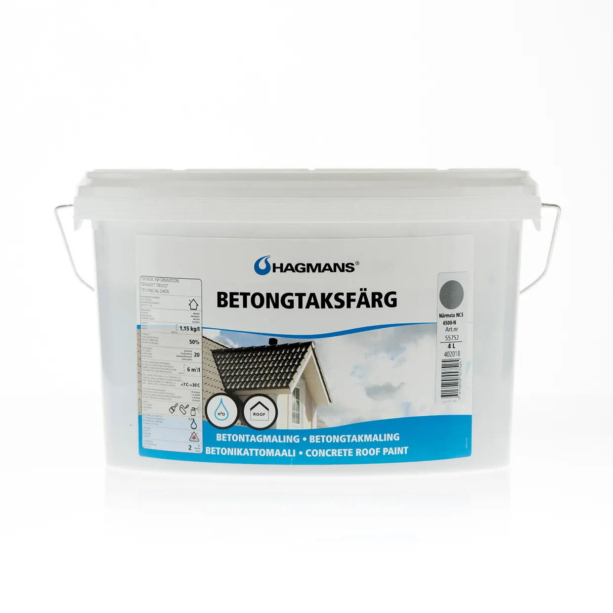 Betongtaksfärg Hagmans Bygghemma.se