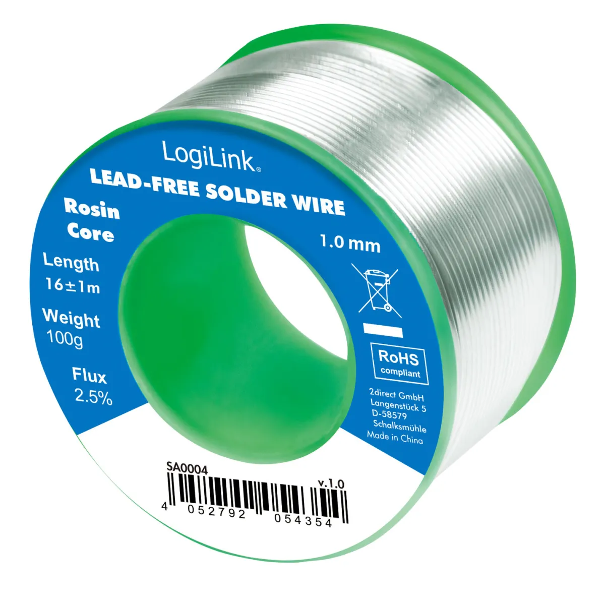 Blyfritt 1mm 100g*LogiLink Best