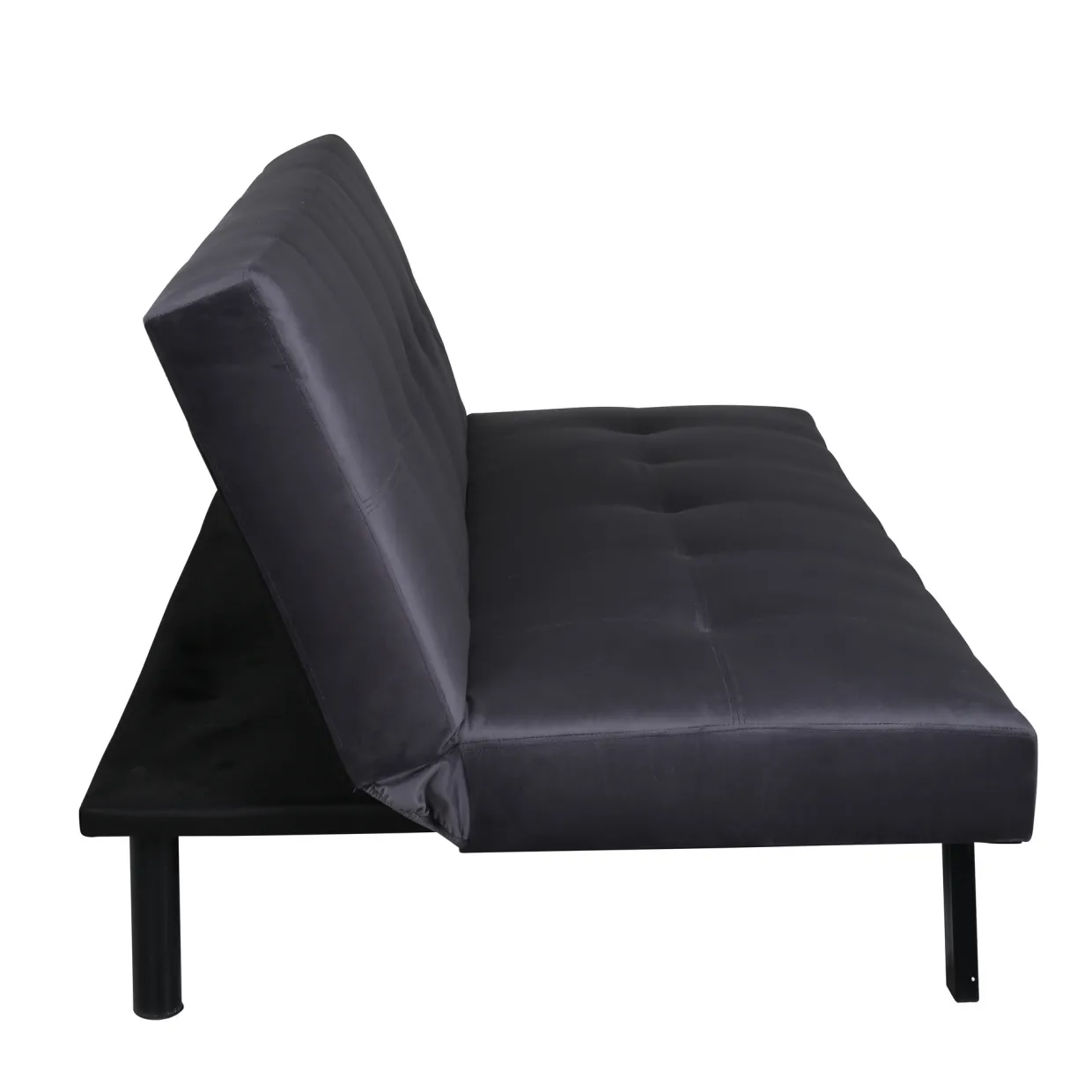 Bodil Grå Sammet 2-sitssoffa 180x80x55 cm 1 Sovplats