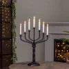 Bore Metalljusstake med 7 Ljus*Star Trading Discount