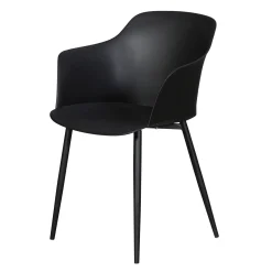 Camilla Svart, Modern Utemöbel i Plast, 2-pack*ENVY DESIGN New