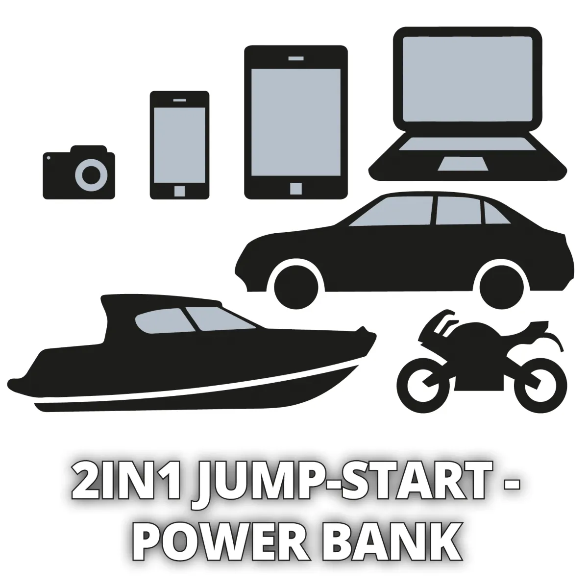 CE-JS 18/1 med Powerbank*Einhell Best