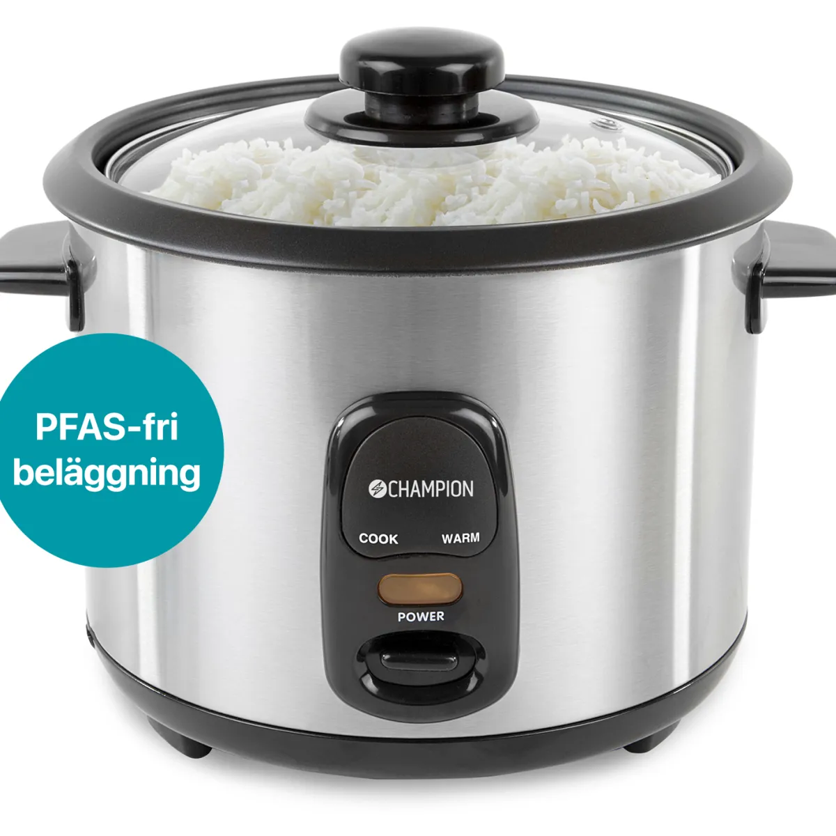 Ceramic 1,5L 500W RK500 Rostfri*Champion Hot