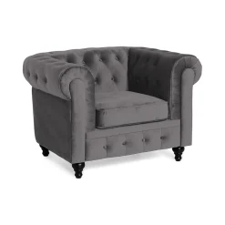 Chesterfield Lyx Sammet*Manor House