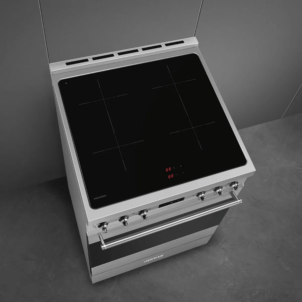 C6IPXM2 Rostfri med Pyrolytisk Rengöring och Timerfunktion*Smeg Hot