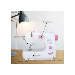 Comfort Symaskin med Tilläggsbord & 60 Delar Trådset*Birgitta Clearance