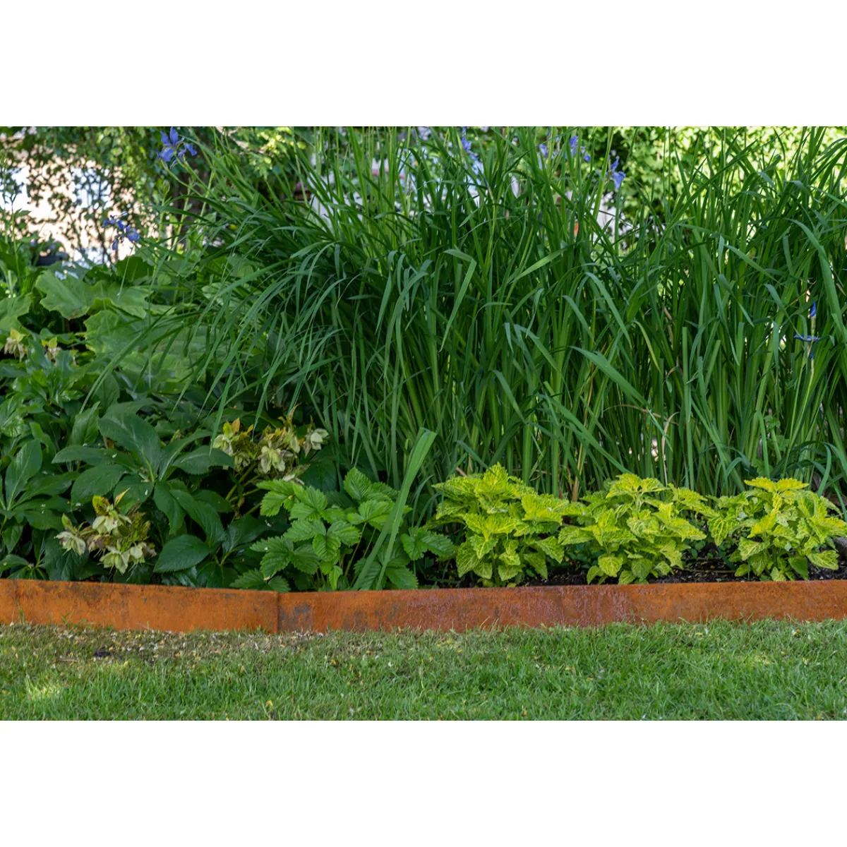 Corten 4-pack Gräskant, 110 cm*Skotte Garden Best