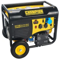 CPG9000E2 8kW 1-fas bensin med fjärrstart*Champion Generators Sale
