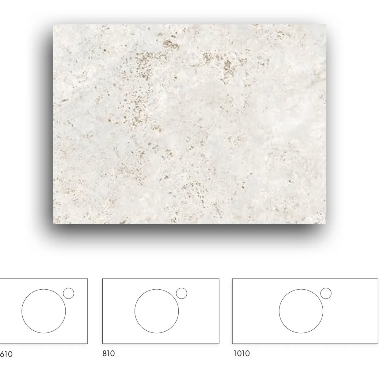 Crown+ Dekton 1010 till Tvättställsskåp Crown