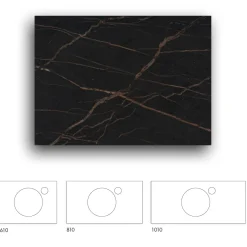 Crown+ Dekton 1010 till Tvättställsskåp Crown