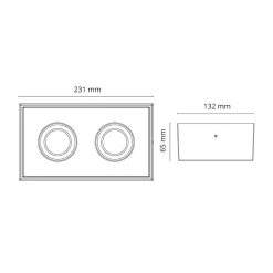 Cube Lux 14W 2700K IP44 LED*SG ARMATUREN Outlet