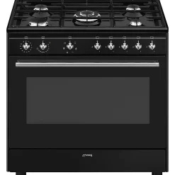 CX91GMBL Concerto Svart Ergonomisk och Smart Design*Smeg Clearance