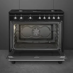 CX91GMBL Concerto Svart Ergonomisk och Smart Design*Smeg Clearance