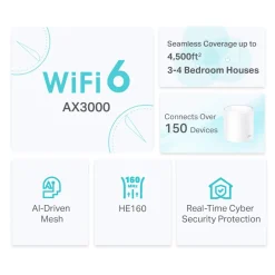 Deco X50 AX3000 2-pack*TP-Link