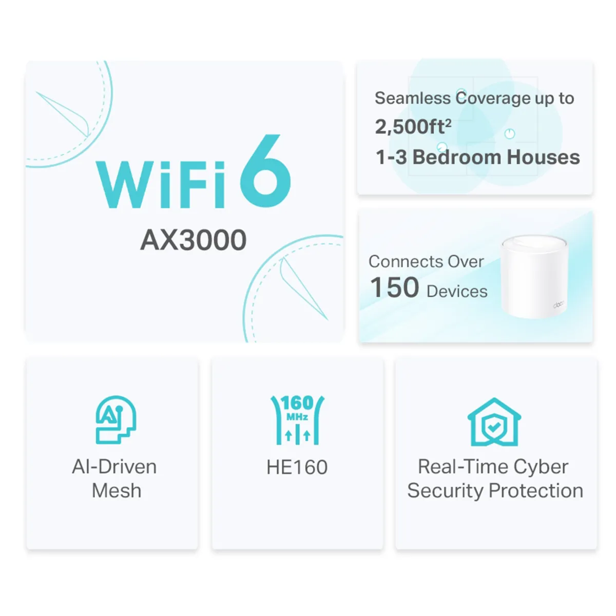 Deco X50 AX3000 1-Pack*TP-Link