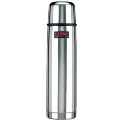 Delbar i Stål 1L Silver*Thermos Best