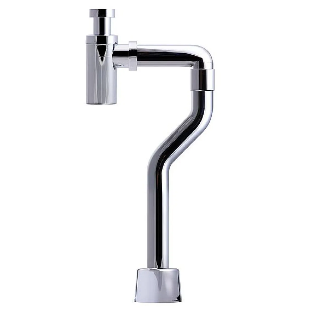 Design S-böj G32xØ40 Krom