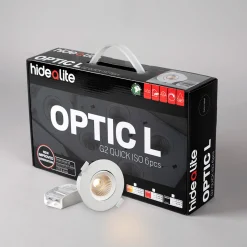 DL Optic G2 L Q ISO 6-pack Vit 610 lm*Hide-a-lite Sale